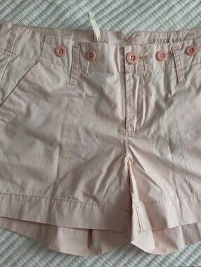 Cotton Twill Utility Chino Shorts Paper Boy for Anthropologie